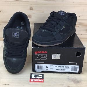 Globe Kids Appleyard-Rewire Size 5 Black/Dark Gum